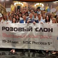 Выездной круизный конгресс «Балтийский вояж» для сети турагентств «Розовый слон»