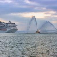 Церемония инаугурации лайнера MSC BELLISSIMA прошла в порту Саутгемптона!